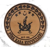 KARA KUVVETLERİ  Deri PEÇ - Arma - Leather Patch thumbnail 2