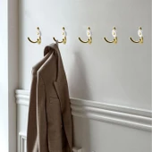 Hitit Askı Askılık Metal Gold Vestiyer Duvar Askısı Dolap Elbise Askılığı thumbnail 3