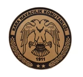 KARA HAVACILIK KOMUTANLIĞI  Deri PEÇ - Arma - Leather Patch - 1