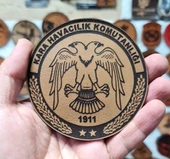 KARA HAVACILIK KOMUTANLIĞI  Deri PEÇ - Arma - Leather Patch - 2