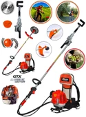 Wacker Pro Benzshollz GRX Benzinli Motorlu Sırt Tipi Tırpan Ot Çim Çalı Çayır Biçme Makinası + Hasat Toplama Aparatı Hediyeli - 1