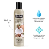 DeepFresh Arındırıcı Duş Jeli Hindistan Cevizi ve Kahve 400 ml - 2