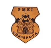 METİ PMKİ YÜKSEKOVA  Deri PEÇ - Arma - Leather Patch thumbnail 1