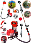 Wacker Pro Houra GTX Ot Çim Çalı Çayır Biçme Makinası Motorlu Benzinli Sırt Tipi Tırpan + Hasat Toplama Aparatı Hediyeli - 1