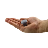 Mobilya Düğme Sert Plastik Gri Dolap Mutfak Dolabı Çekmece Dolap Kapak Kulpu Kulbu Kulp thumbnail 4