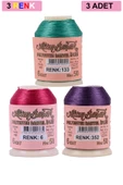 3 Adet Altınbaşak Oya ve Dantel İpi 20 gr - Royaleks - No: 006 - 352 - 133 - 1
