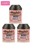 3 Adet Altınbaşak Oya ve Dantel İpi 20 gr - Royaleks - No: 581 - 1