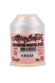 3 Adet Altınbaşak Oya ve Dantel İpi 20 gr - Royaleks - No: KREM - 790 - 430 - 3