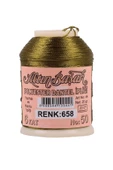 3 Adet Altınbaşak Oya ve Dantel İpi 20 gr - Royaleks - No: 658 - 3