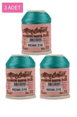 3 Adet Altınbaşak Oya ve Dantel İpi 20 gr - Royaleks - No: 316 - 1