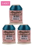 3 Adet Altınbaşak Oya ve Dantel İpi 20 gr - Royaleks - No: 023 - 1