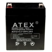 Atex AX12-4.2 12 Volt 4.2 Amper Kuru Akü (90X70x101 Mm) thumbnail 2