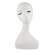 Peruk Mankeni - Beyaz - 45 Cm - 1