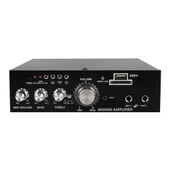 Magicvoice MV-22560 2X20w 4-8 Ohm USB/SD Girişli Bluetooth'lu 2 Mikrofon Girişli Trafosuz Stereo Mini Anfi thumbnail 2