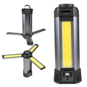 Powermaster Çalışma Lambası 35 Watt 3 Kanatlı Ayaklı Kamp Lambası Işıldak Aydınlatma Askılı - 2