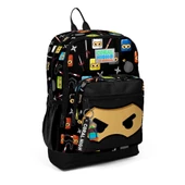 Coral High 2li Set Ninja Desenli Okul Çantası Beslenme 23473 - 2