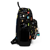 Coral High 2li Set Ninja Desenli Okul Çantası Beslenme 23473 - 5