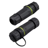 Powermaster RJ45 Dişi Konnektör Su Geçirmez İnternet Soket Girişli Konnektör Ethernet Kablo Ucu - 2