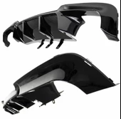 Bmw F10 M5 vorsteiner arka tampon difüzörü pianoblack 5 serisi 2011 / 2016 - 2