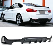 Bmw F32 arka tampon difüzörü 4 çıkış m-performance pianoblack 2012-2018 - 3