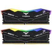 TEAM 32GB (2X 16GB) DDR5 6400MHZ CL40 RGB DUAL KIT PC RAM DELTA FF3D532G6400HC40BDC01 - 1