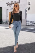 YNT Siyah Uzun Kollu Trend Bluz BN6576S - 2