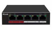 HILOOK NS-0105P-35(B)(O-STD) 4XFE+1XFE UPLINK YÖNETİLEMEZ 35W POE SWİTCH - 1