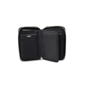 Guard Siyah Hakiki Deri Fermuarlı  Mini Cüzdan - GDR2407XT1842 thumbnail 2