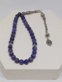 Tanzanit Taşı 33 lük Tesbih 7mm (Gümüş) (51294) thumbnail 4