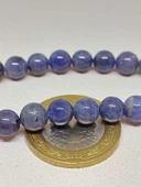 Tanzanit Taşı 33 lük Tesbih 7mm (Gümüş) (51294) thumbnail 2