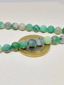 Zümrüt Taşı Faset Kesim 33 lük Tesbih 6mm (Gümüş) (51296) thumbnail 5