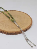 Yeşim Taşı Arpa Kesim Tesbih 6*9mm (49430) thumbnail 4