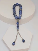 Sodalit Taşı 17lik Efe Tesbih 12mm (51530) thumbnail 4