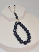 Oniks (Onix) Taşı Faset Kesim17lik Efe Tesbih 12mm (51526) thumbnail 2