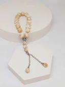 Sedef Taşı Karamel 17lik Efe Tesbih 12mm (51524) thumbnail 4