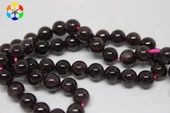 Lal (granat) (garnet)taşı 6mm/10 Adet thumbnail 2