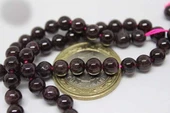 Lal (granat) (garnet)taşı 6mm/10 Adet thumbnail 5