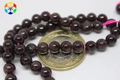 Lal (granat) (garnet)taşı 6mm/10 Adet thumbnail 1