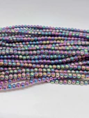 Bileklik Boy Hematit Taşı Yarım Dizi 3mm (35635) (17CM UZUNLUĞUNDADIR) thumbnail 1