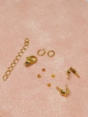 Çelik Gold Takı Kapama Klips Seti/100 adet (51280) thumbnail 1