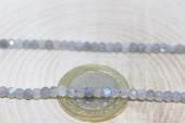 Bileklik Boy Labradorit Taşı Rondela Faset Kesim 3.5*2.5mm Yarım Dizi (17CM UZUNLUĞUNDADIR) thumbnail 2
