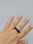 Lapis Taşı Yüzük 6mm Kalınlığında (Standart Ölçü) (51490) - 4