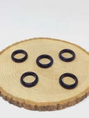 Yıldız Taşı Lacivert Yüzük 6.5mm Kalınlığında (Standart Ölçü) (51500) - 2