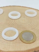 Kristal Kuvars Taşı Yüzük 6mm Kalınlığında (Standart Ölçü) (51508) thumbnail 3