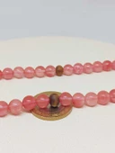 Gül Kuvars Taşı 108'lik Tibet Stili El Yapımı Mala Kolye (51392) thumbnail 6