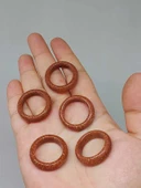 Yıldız Taşı Kahverengi Yüzük 6.5mm Kalınlığında (Standart Ölçü) (51492) thumbnail 1