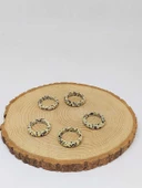 Yüzük Jasper Taşı 6mm Kalınlığında (Standart Ölçü) (51504) - 2
