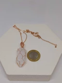 Kristal Kuvars Bakır Malzemeli El Örgüsü Özel Pandül Sarkaç (Kolye Ucu) (51340) thumbnail 3