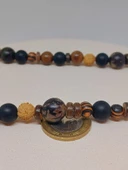 Ahşap Tasarım Unisex Otantik Kolye (51478) thumbnail 4