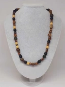 Ahşap Tasarım Unisex Otantik Kolye (51478) thumbnail 5